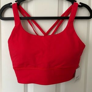lululemon athletica Red Sports Bra